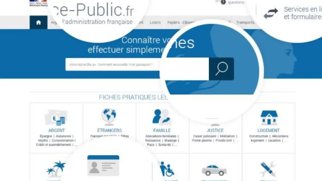 Créer un compte service-public 