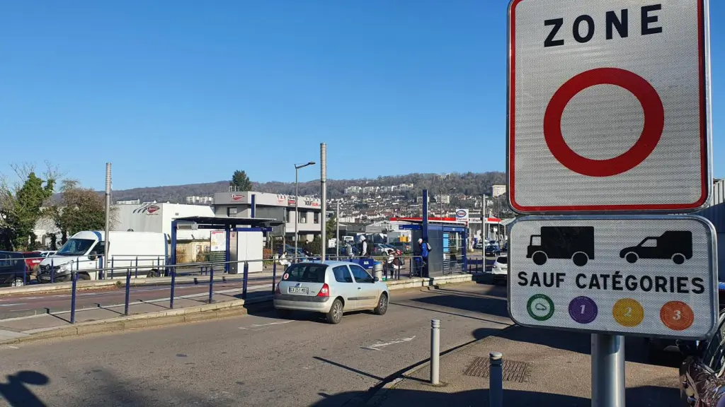Consignes dans la ZFE de Rouen