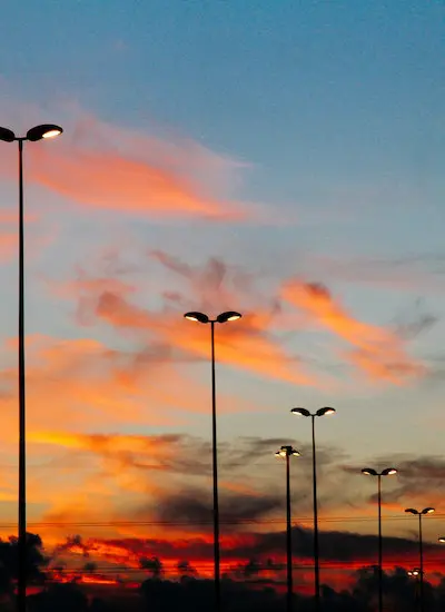 Fonctionnement des lampadaires connectée