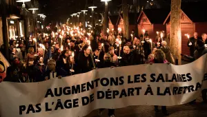Réforme des retraites une forte mobilisation
