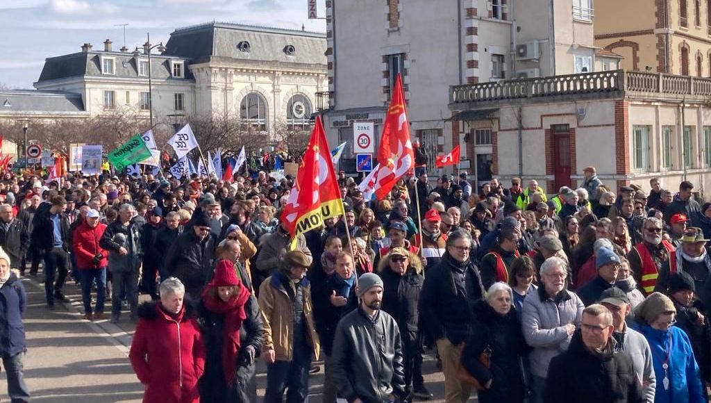 Réforme des retraites une forte mobilisation