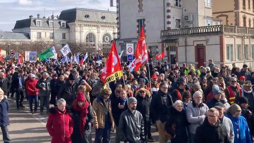 Réforme des retraites une forte mobilisation