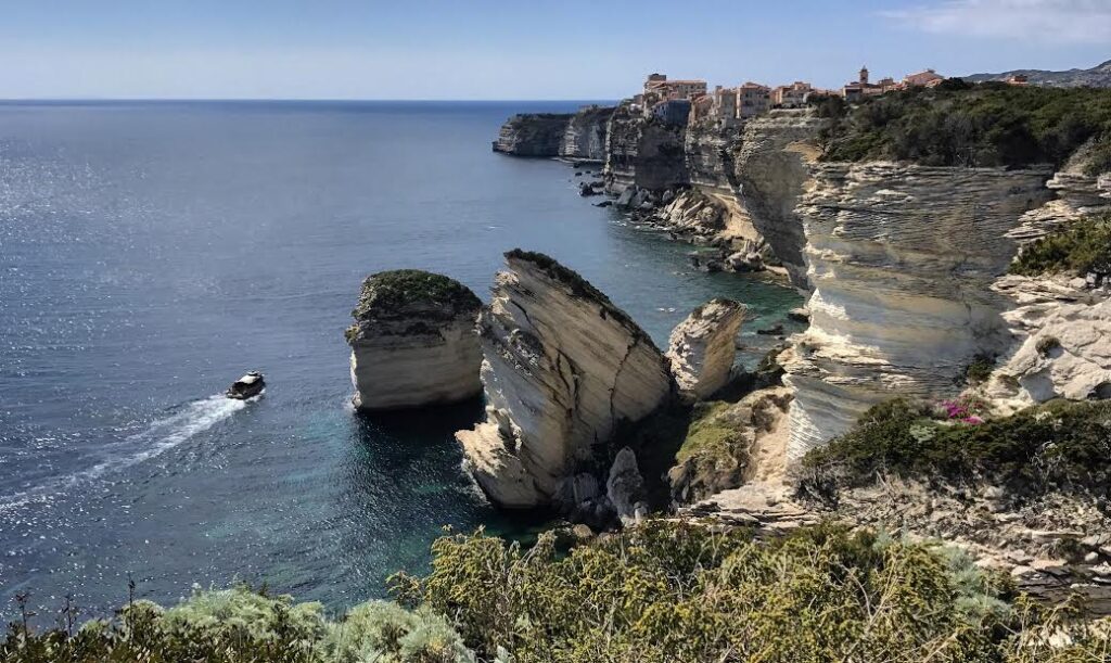 Erosion des falaises de Bonifacio