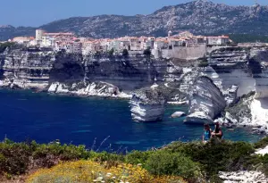 Erosion des falaises de Bonifacio