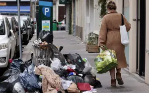 La grève des éboueurs à Paris