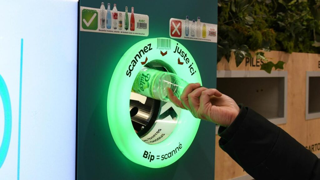 Consigne des Bouteilles en Plastique