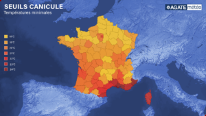 Canicule imminente en France.