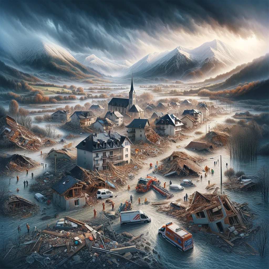 Catastrophe Naturelle dans les Hautes-Alpes