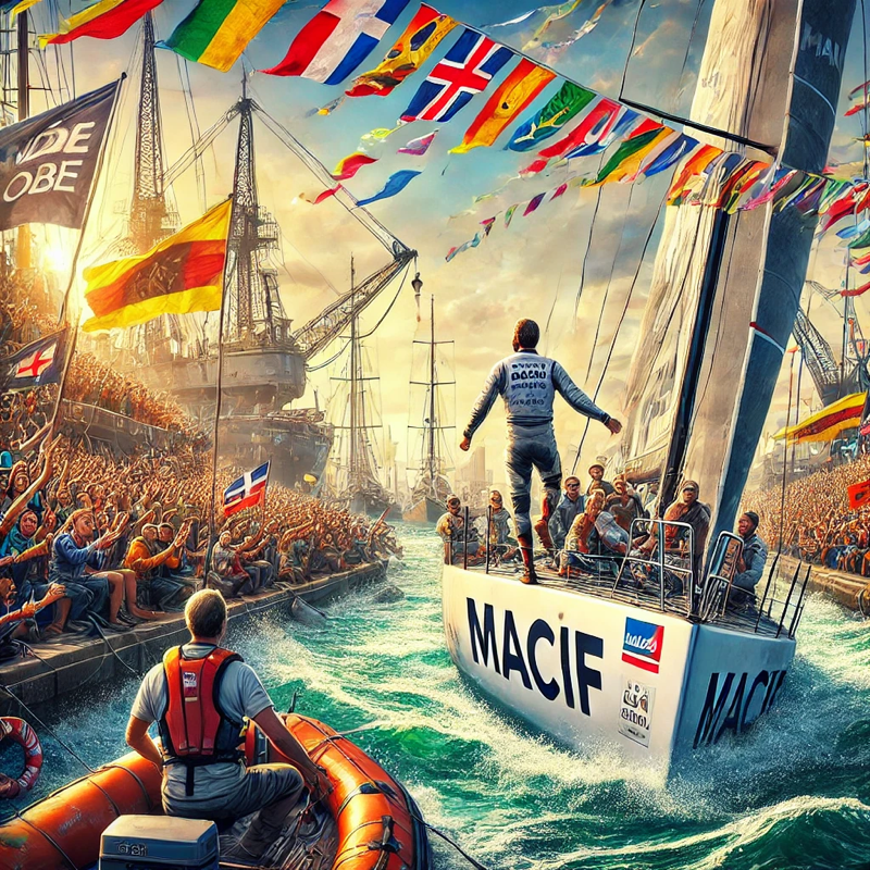 Charlie Dalin a marqué l’histoire en remportant le 10e Vendée Globe avec un temps record de 64 jours, 19 heures, 22 minutes et 49 secondes.