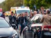 Accident de voiture à Mannheim, foule en panique.