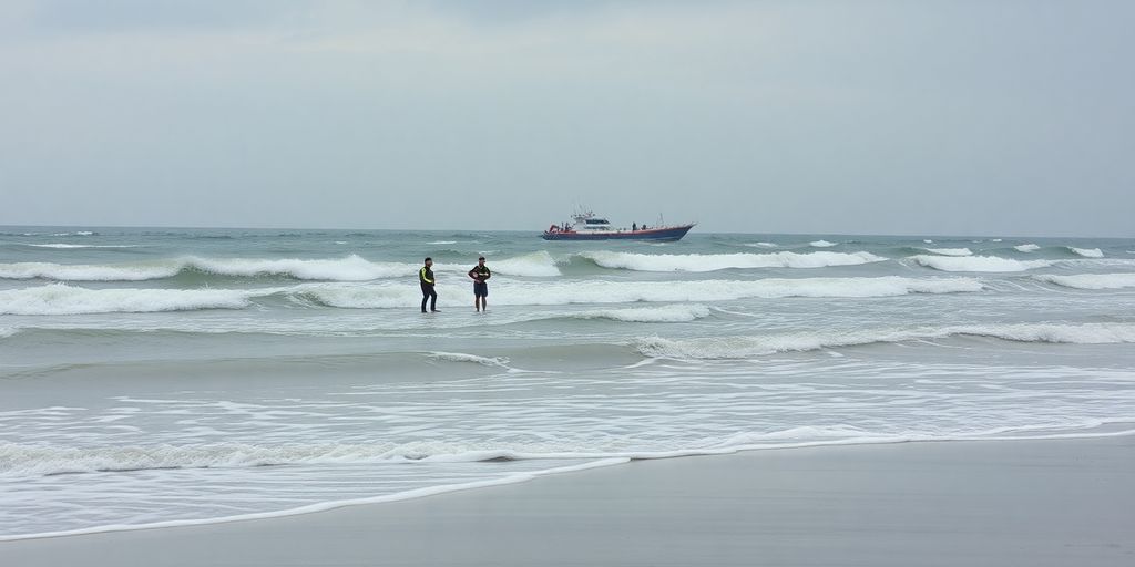 Recherches en mer pour un enfant disparu à Palavas.