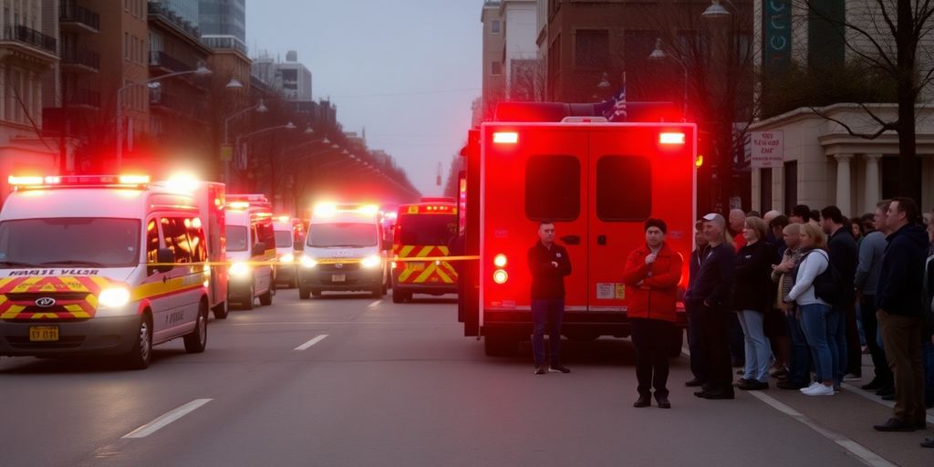 Scène de rue à Vancouver après une attaque tragique.