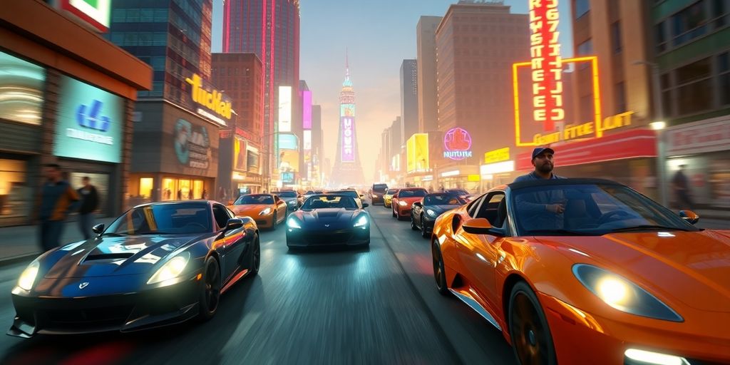 Scène dynamique du trailer de GTA 6.
