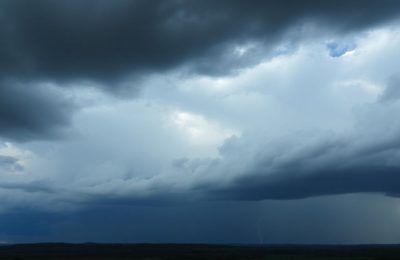 Ciel orageux sur la France