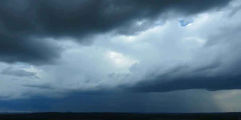 Ciel orageux sur la France