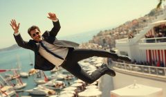 Scène d'action intense de 'Mission Impossible' à Cannes.