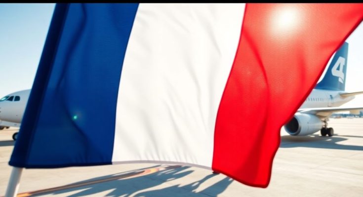Drapeaux français, rapatriement, Moyen-Orient