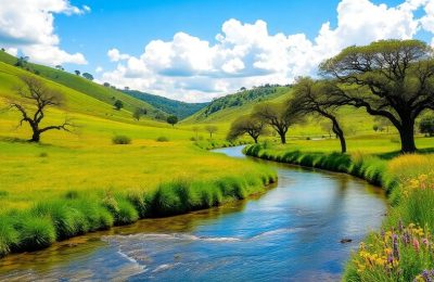 Paysage vert Aude 2025