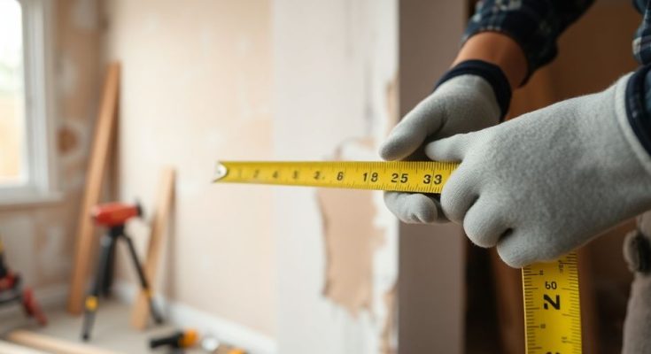 Maison en rénovation, ouvriers