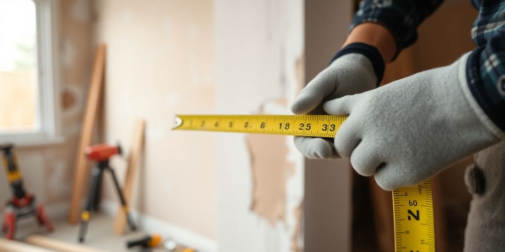 Maison en rénovation, ouvriers