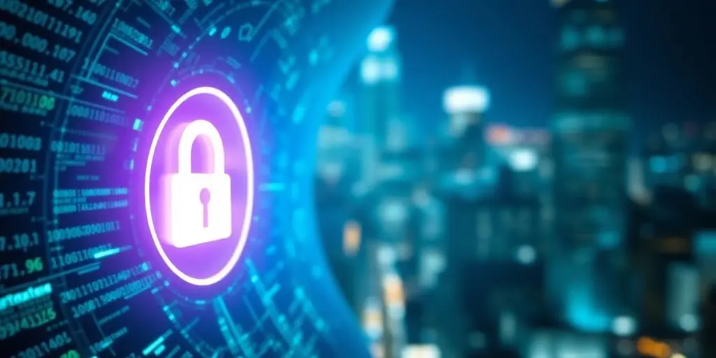 Tunnel VPN sécurisé avec cadenas ouvert