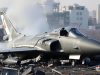 Un avion de chasse Mirage français écrasé.