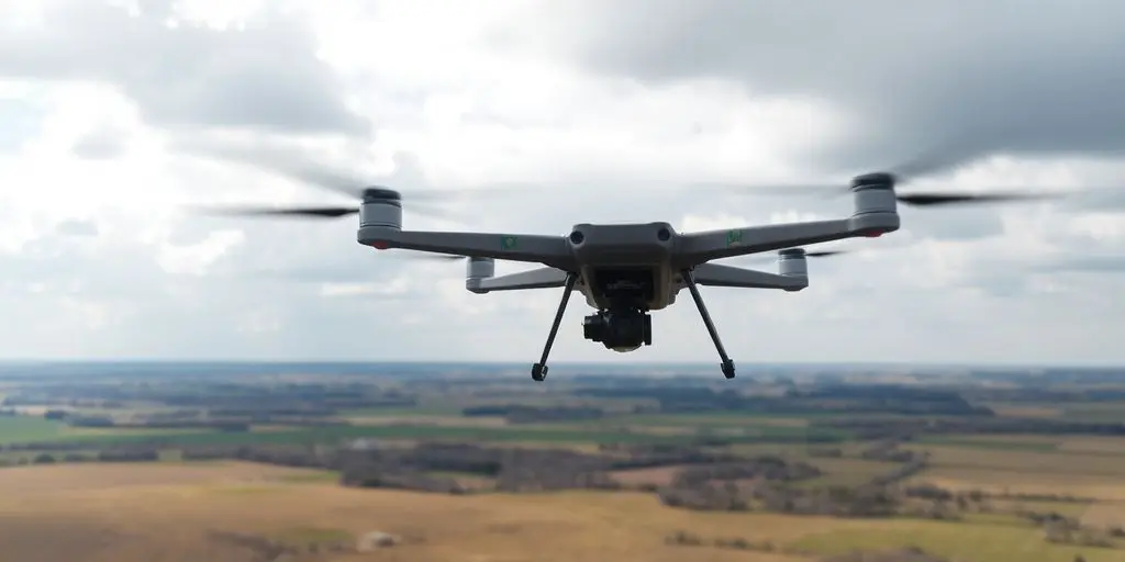 Drone russe au-dessus d'une zone militaire lituanienne.