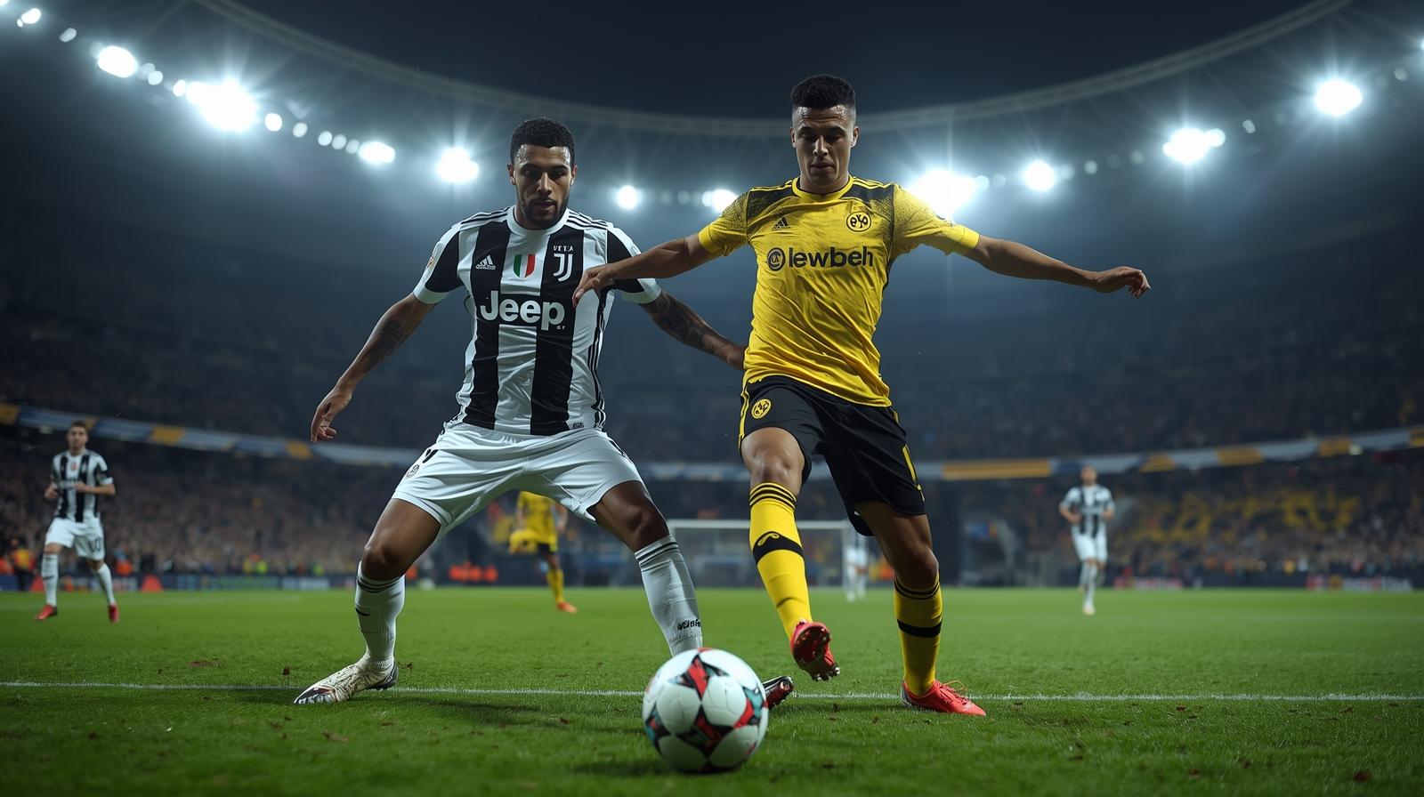 Ligue des Champions : un spectacle fou entre Juventus et Dortmund avec huit buts