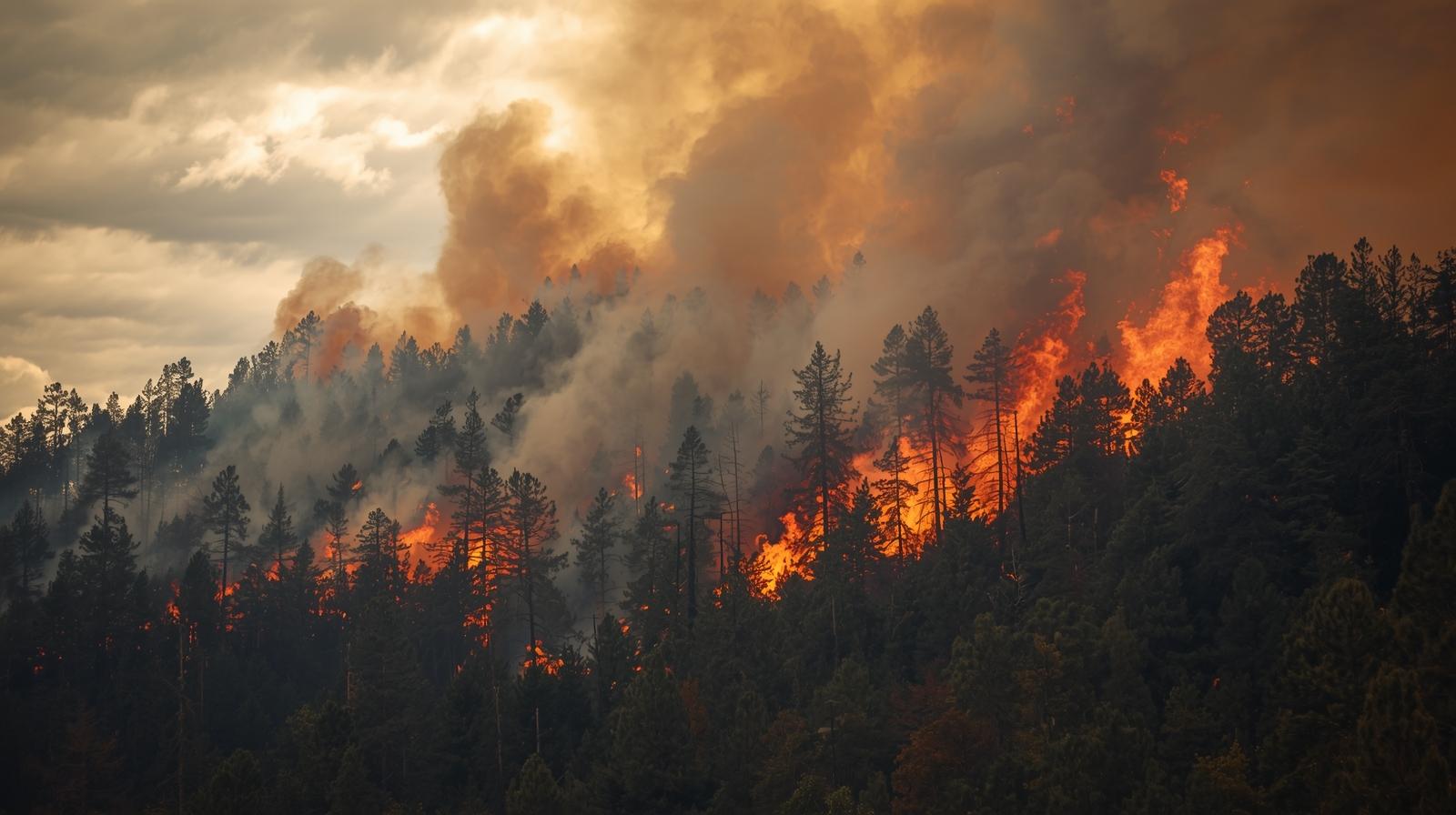 Incendie en Corse : 30 hectares brûlés près de Venaco, forte mobilisation des pompiers