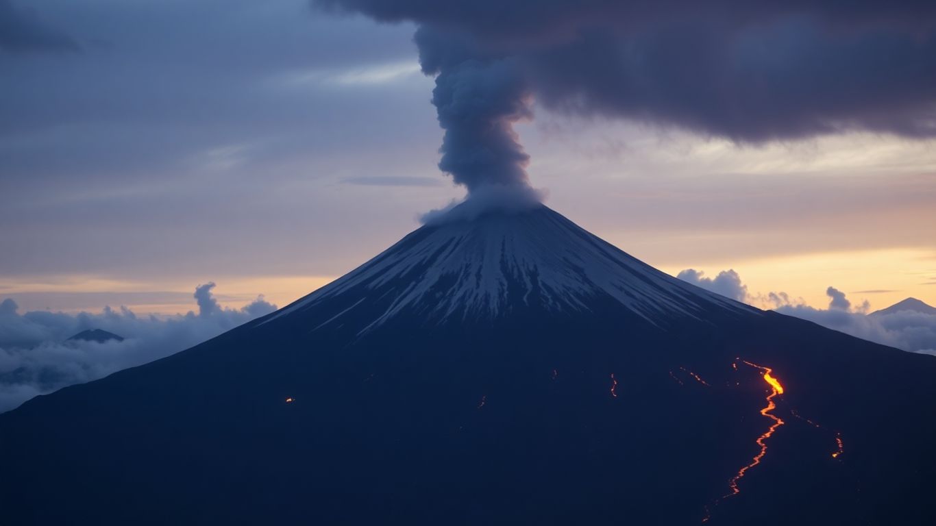 Alerte : Une éruption du Mont Fuji pourrait survenir dès demain, selon le gouvernement japonais