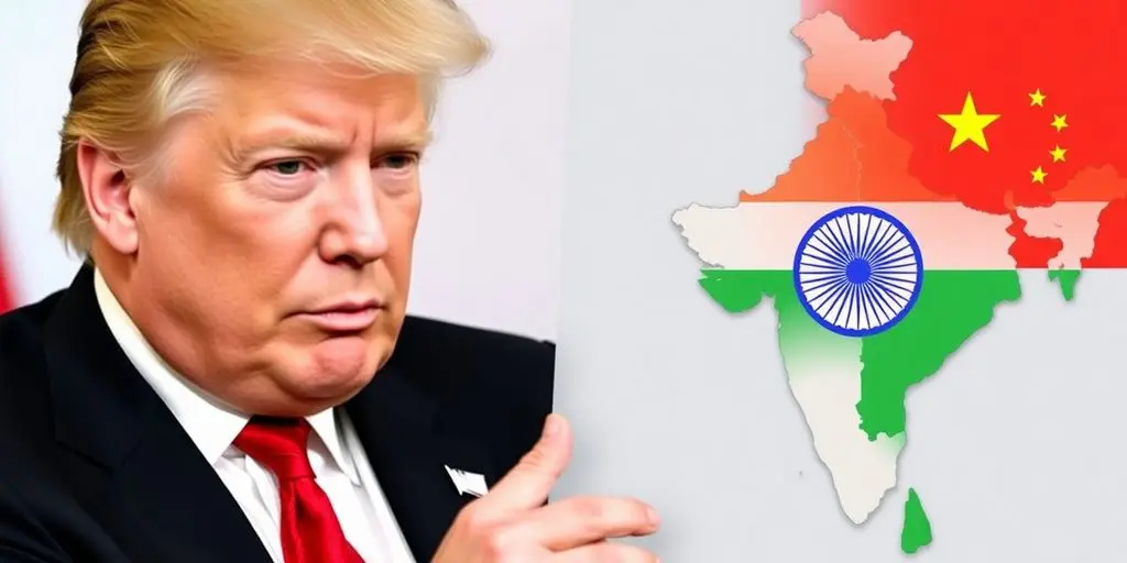 Trump et l'Inde face à la Chine.