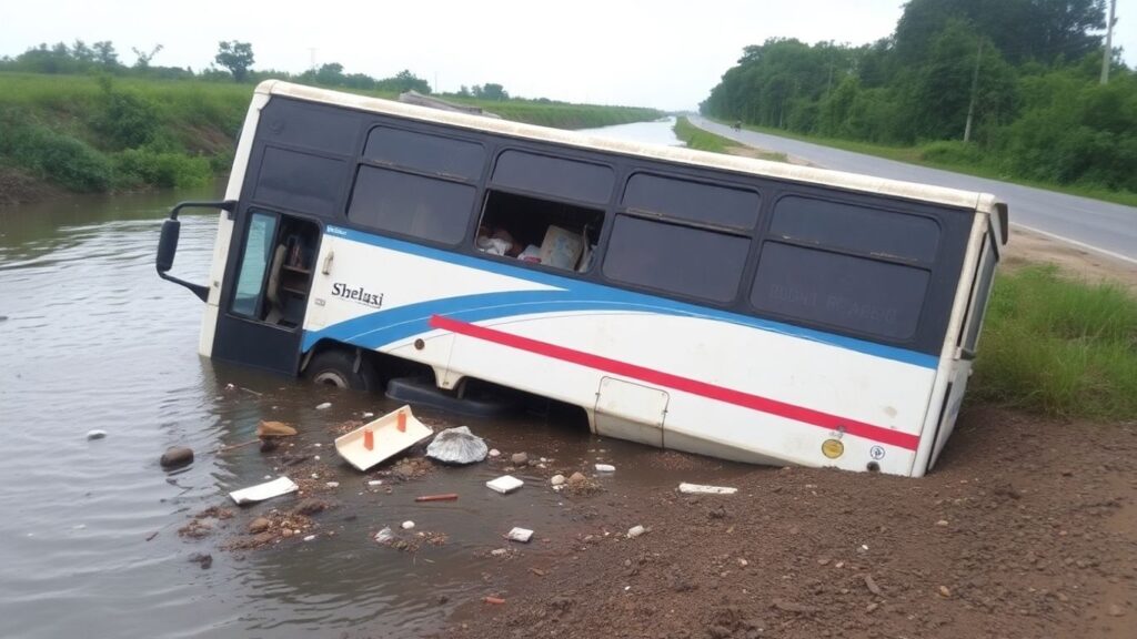 Bus accident in Togo, victims of humanitarian trip