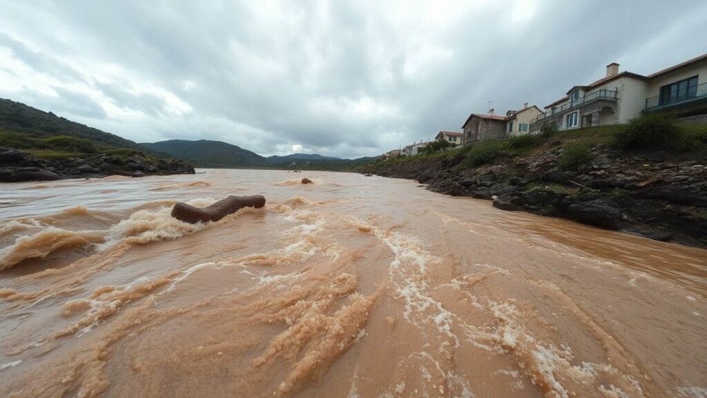 Vacancier allemand emporté par la crue d'une rivière en Corse.