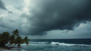 La tempête tropicale Jerry dans l'arc antillais
