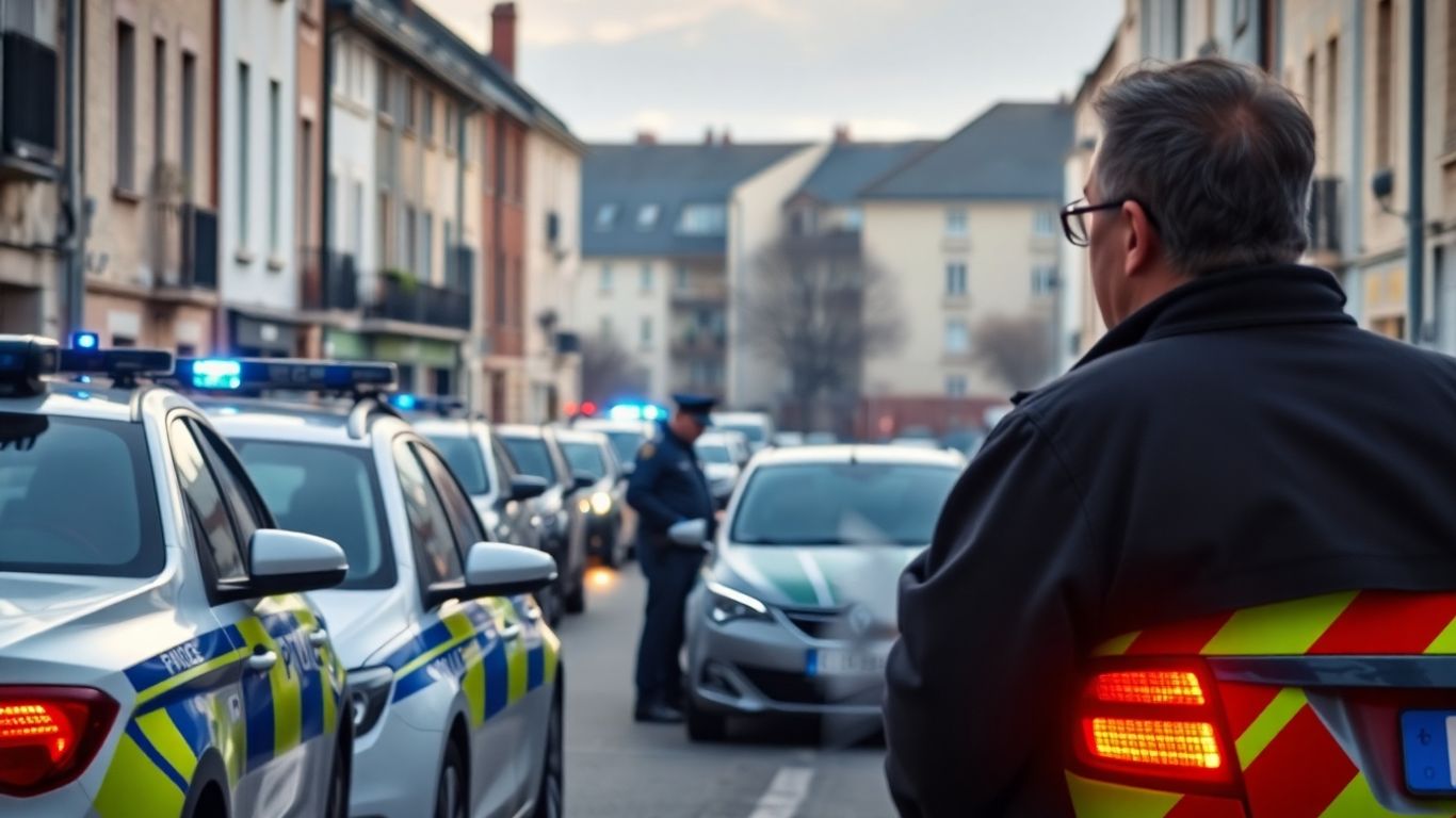 Recherche policière à Alençon pour une fillette disparue.