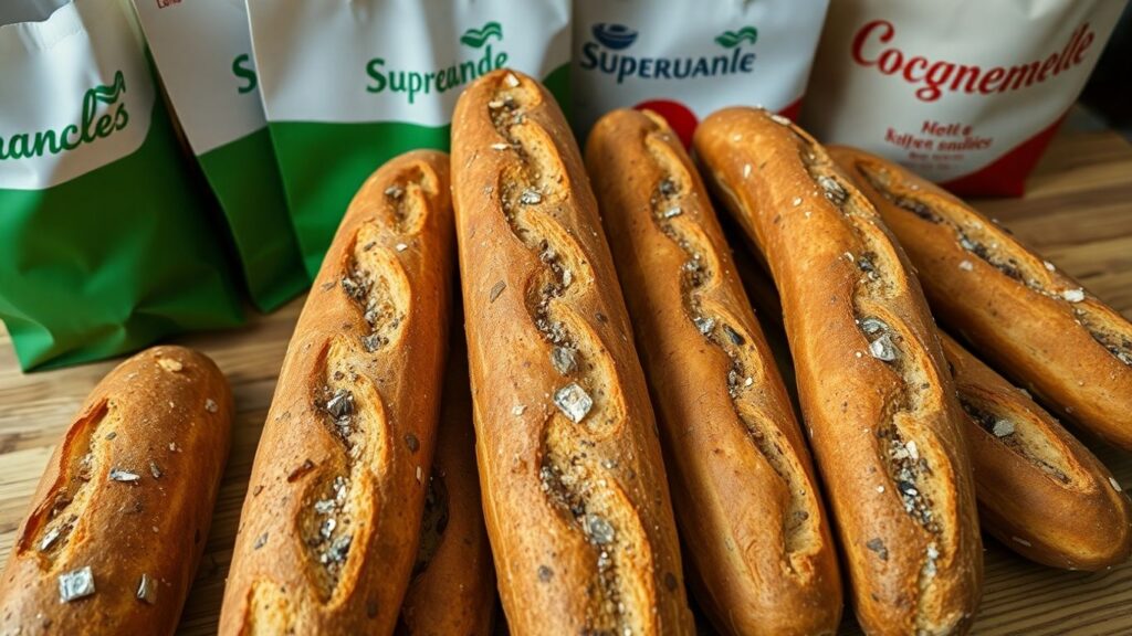 Baguettes avec débris rappelées dans des supermarchés français