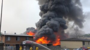 Incendie à Villefranche : les pompiers resteront « plusieurs heures voire plusieurs jours » pour l'éteindre