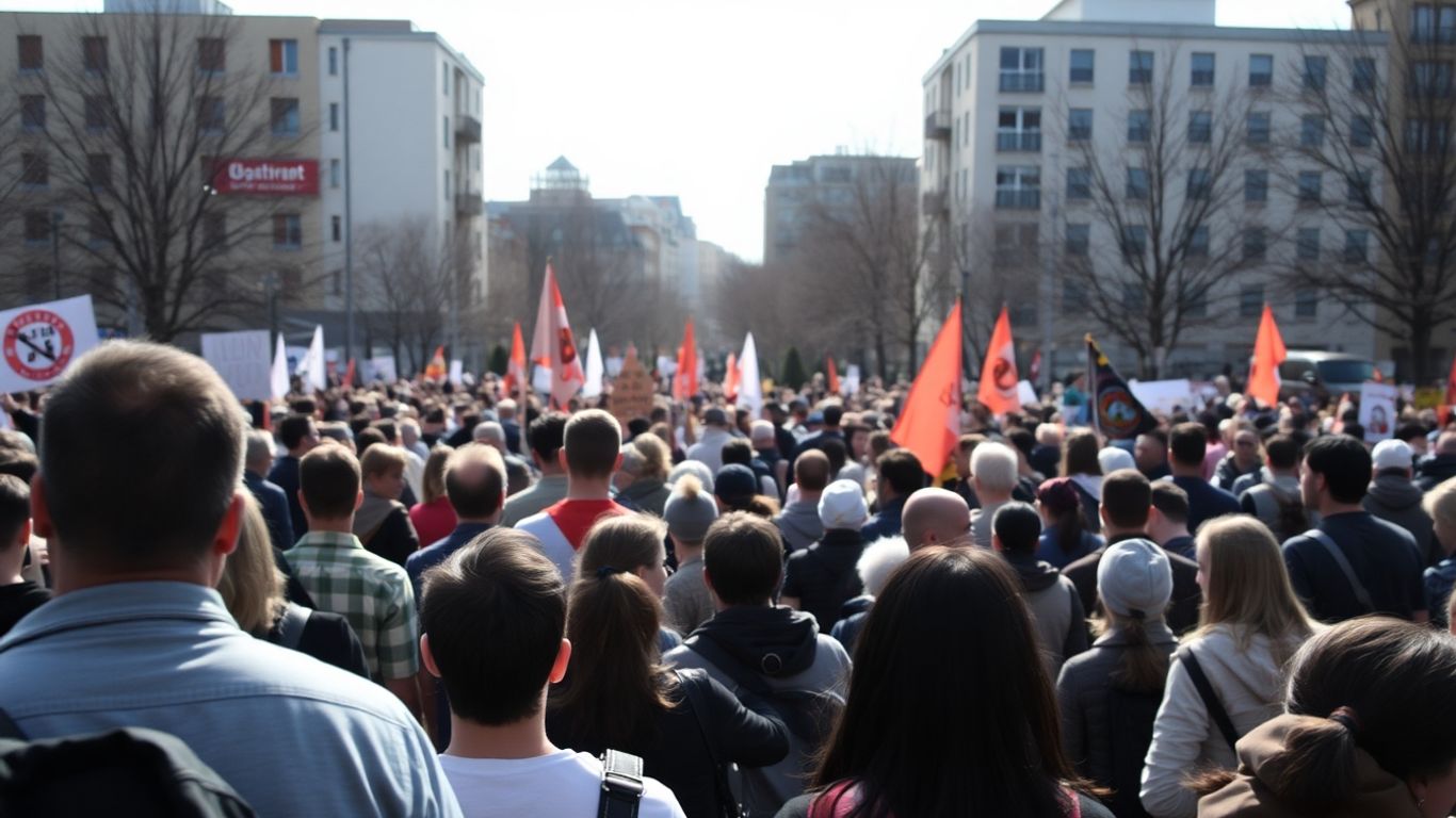 Manifestation contre la réforme des retraites