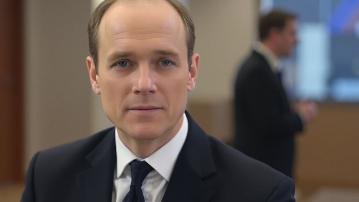Sébastien Lecornu, ministre, regardant la caméra.