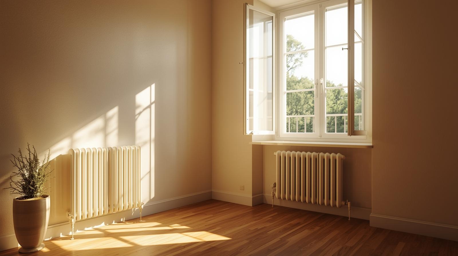 Système de chauffage renouvelable dans un appartement