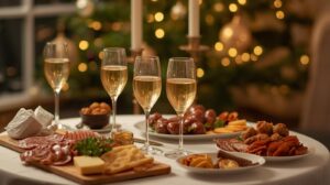 Apéritif de Noël économique : recettes du terroir simples et conviviales