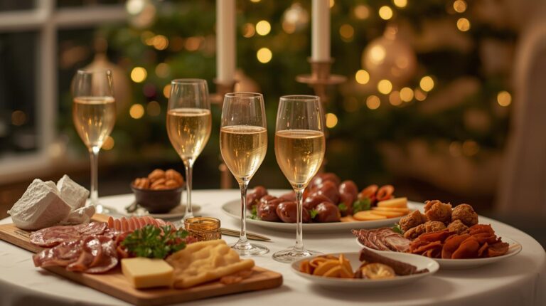 Apéritif de Noël économique : recettes du terroir simples et conviviales
