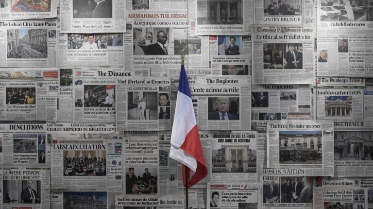 Comment les médias étrangers racontent la crise politique française