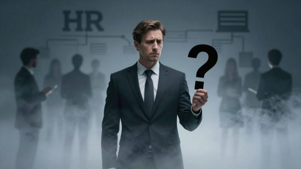 DRH confus face à la transparence salariale.