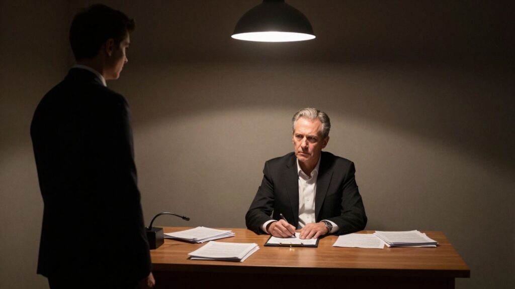 Enquête administrative sur des comportements répréhensibles.