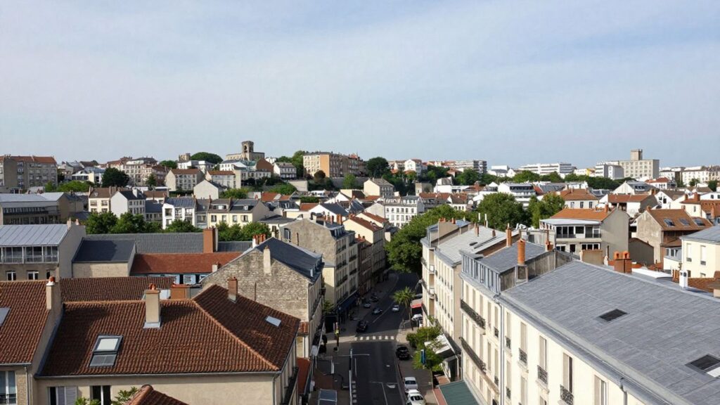 Villes françaises et silhouette de Jean-Michel Aulas