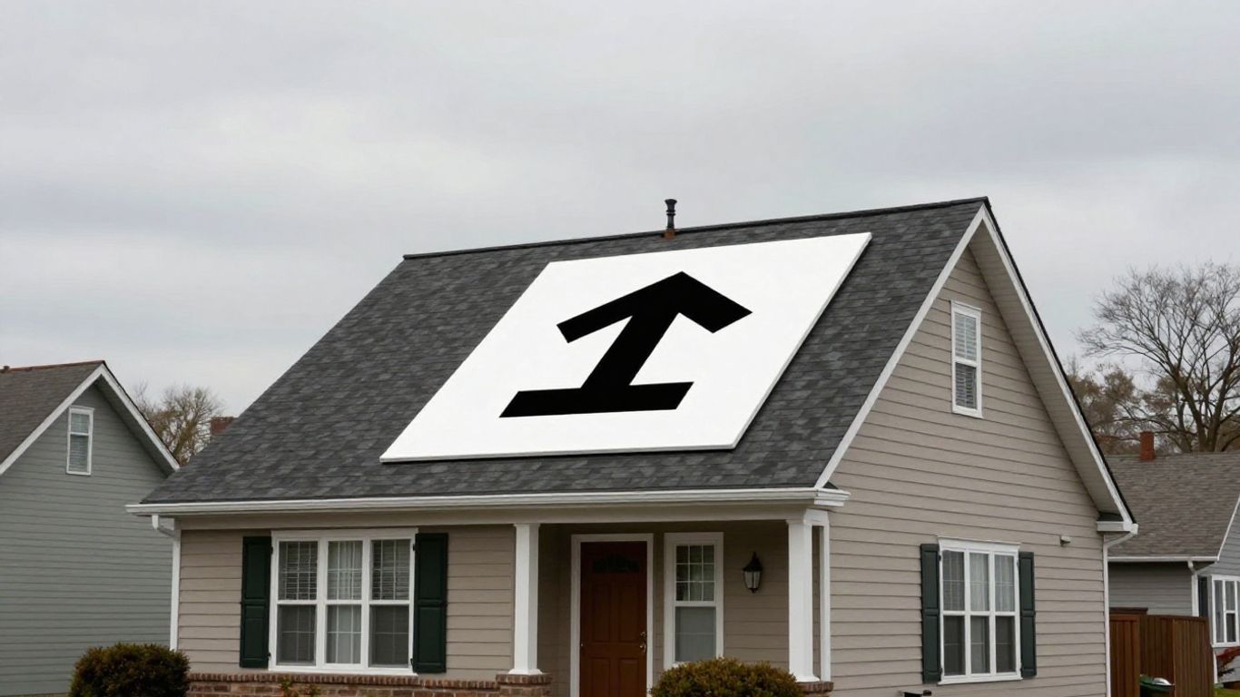 Maison avec une taxe plus élevée.