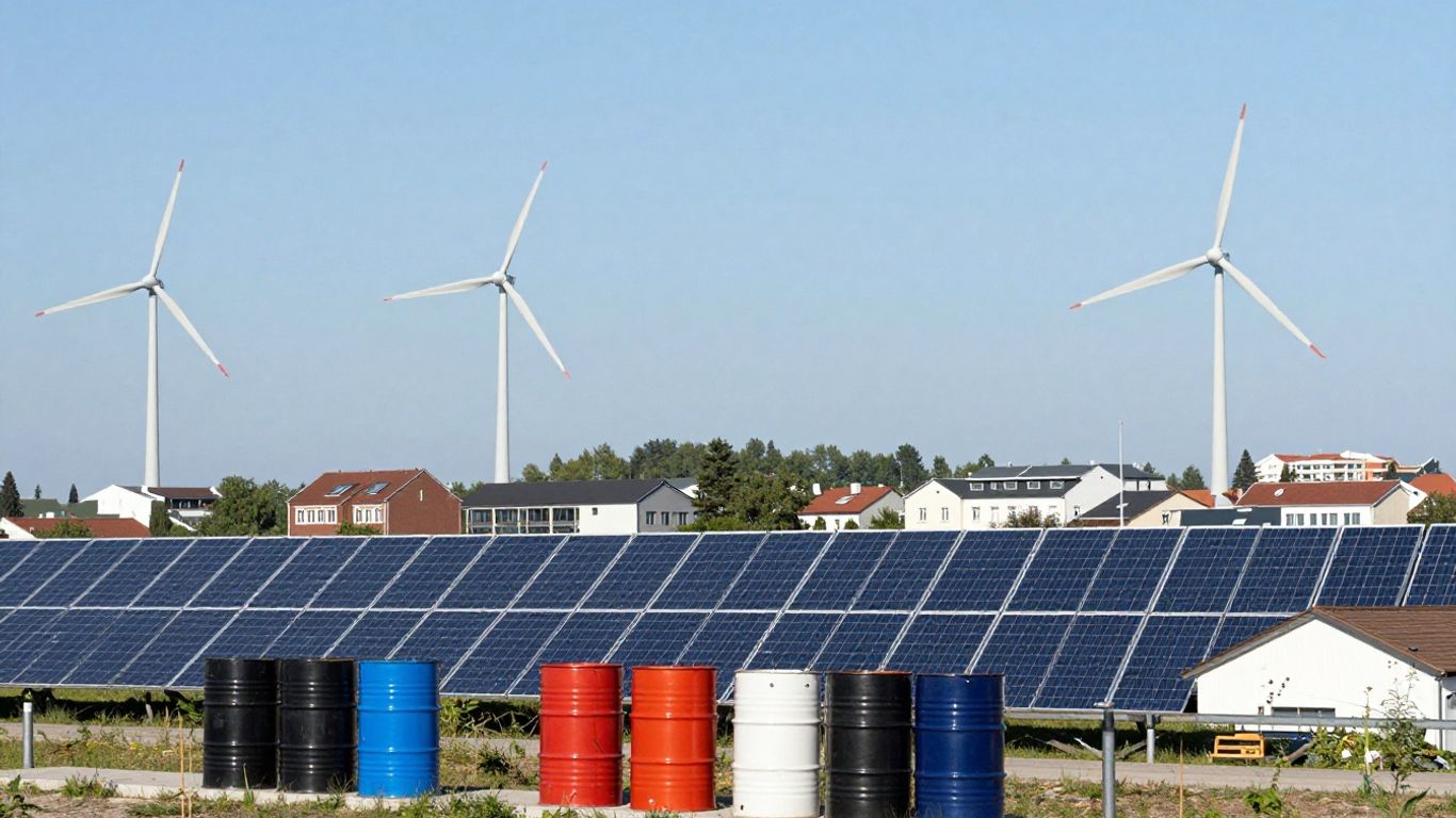 Europe, éoliennes, panneaux solaires, choc pétrolier, Pacte vert