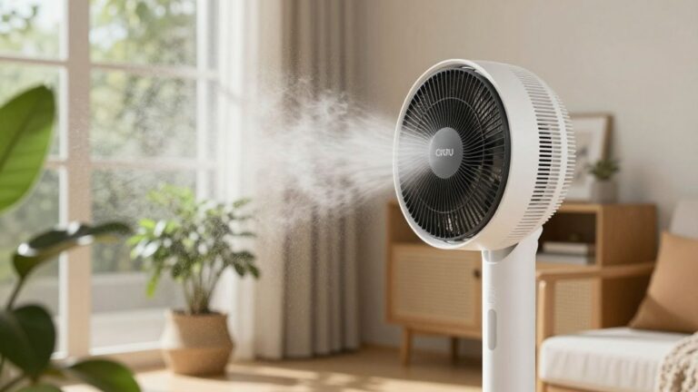 Canicule à la maison : ce ventilateur brumisateur promet de rafraîchir sans tout mouiller