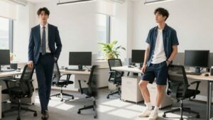 Chaleur au travail : short, tongs, tenue légère… ce que votre employeur peut vraiment interdire